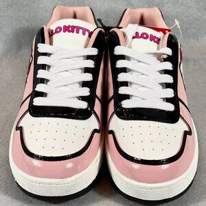 Hello Kitty Pink Low Top Sneakers NEW Sz 8 Shoes Women’s